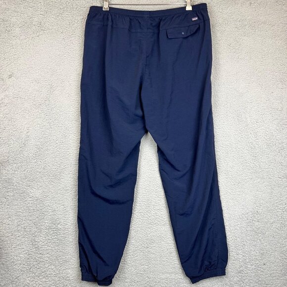 Vintage Patagonia Windbreaker Shell Pants Men's lightweight Size‎ XLarge Blue - Picture 2 of 8